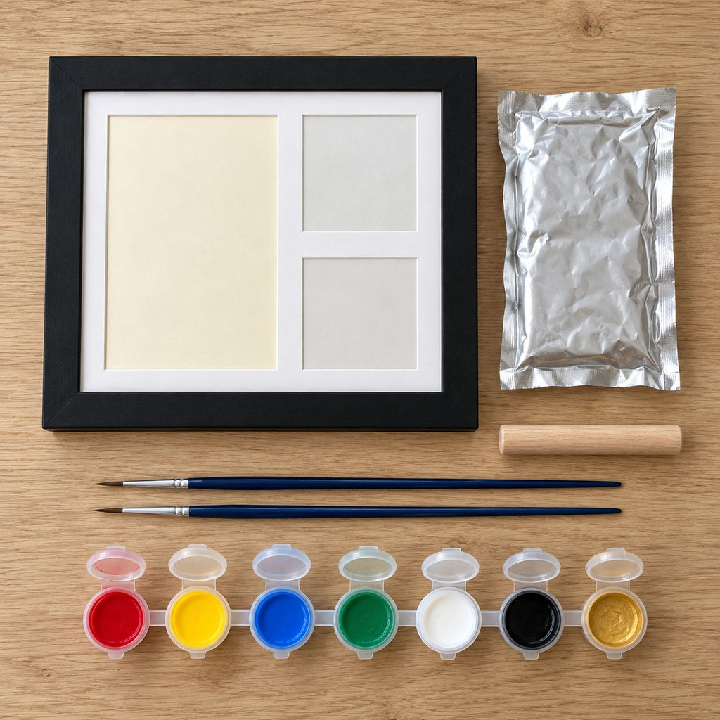 paw print keepsake kit what's in the box