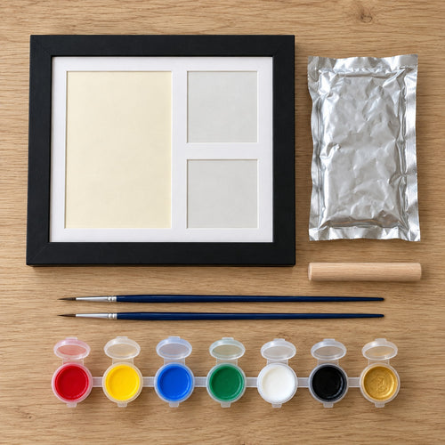 paw print keepsake kit what's in the box