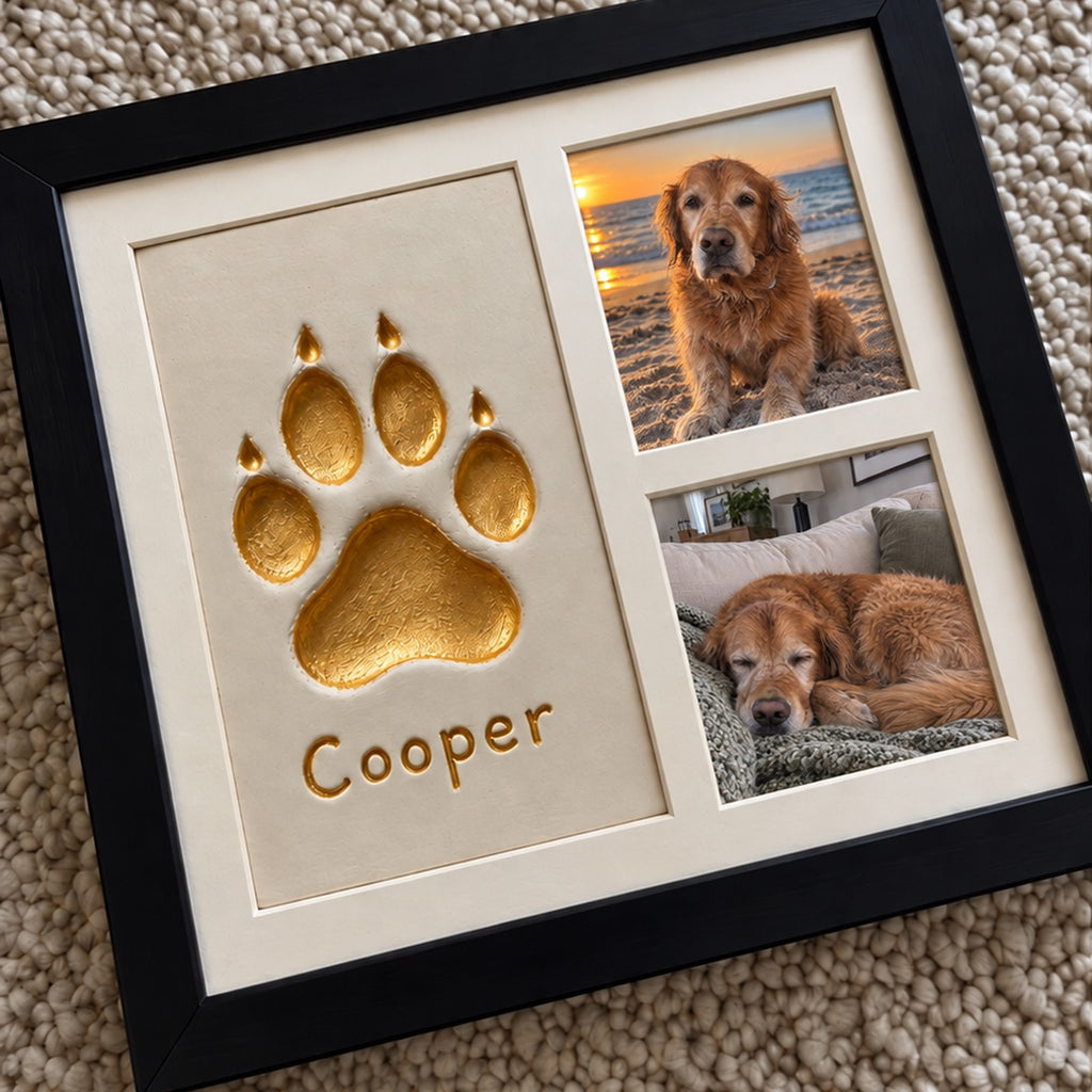 step frame with 2 photos